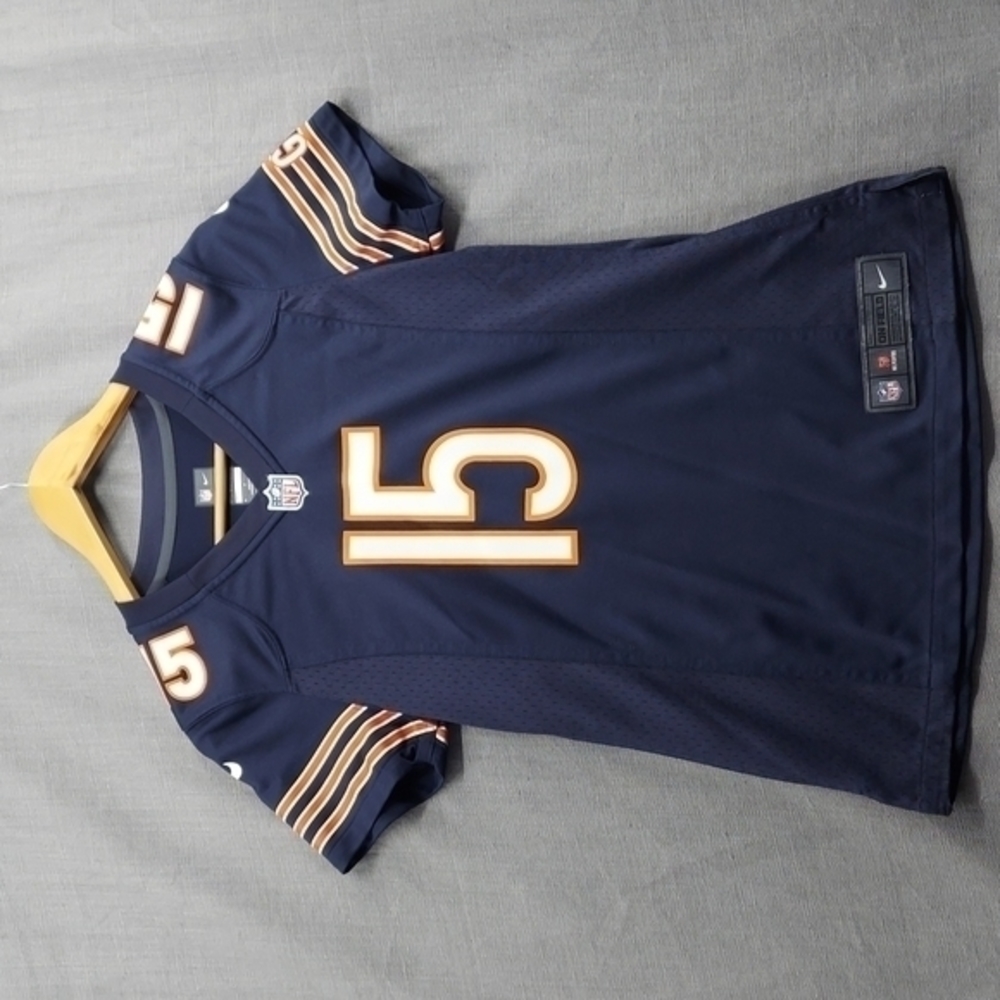 Nike NFL On Field Chicago Jersey Brandon Marshall #15 Navy Youth Size Small
